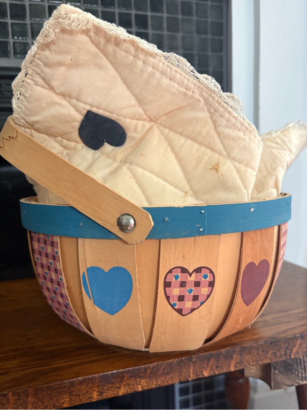 Cottage core basket